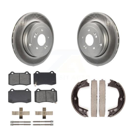 Coated Disc Rotors and Semi-Metallic Brake Pads Kit-KGS-103224 - Kit.bestparts.ca