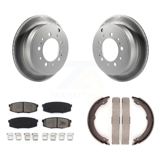 Coated Disc Rotors and Semi-Metallic Brake Pads Kit-KGS-103231 - Kit.bestparts.ca