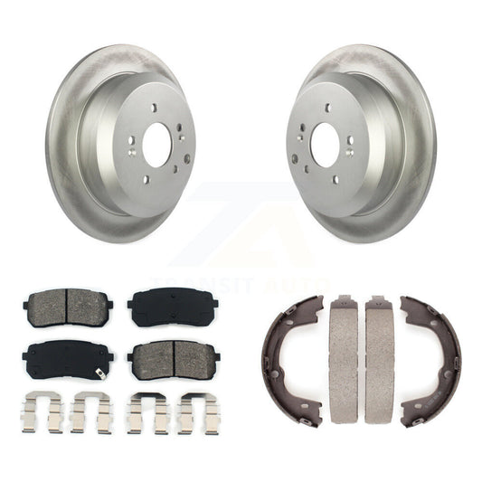 Coated Disc Rotors and Semi-Metallic Brake Pads Kit-KGS-103232 - Kit.bestparts.ca