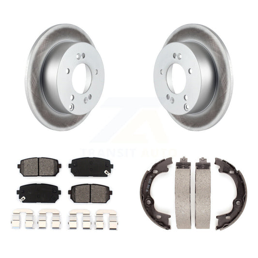 Coated Disc Rotors and Semi-Metallic Brake Pads Kit-KGS-103255 - Kit.bestparts.ca