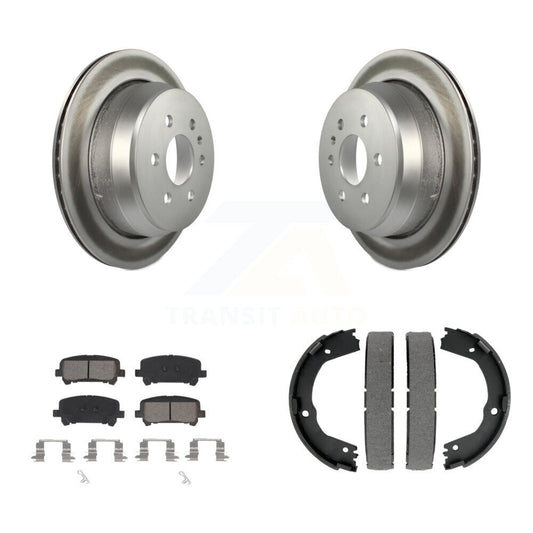 Coated Disc Rotors and Semi-Metallic Brake Pads Kit-KGS-103257 - Kit.bestparts.ca
