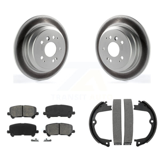 Coated Disc Rotors and Semi-Metallic Brake Pads Kit-KGS-103258 - Kit.bestparts.ca