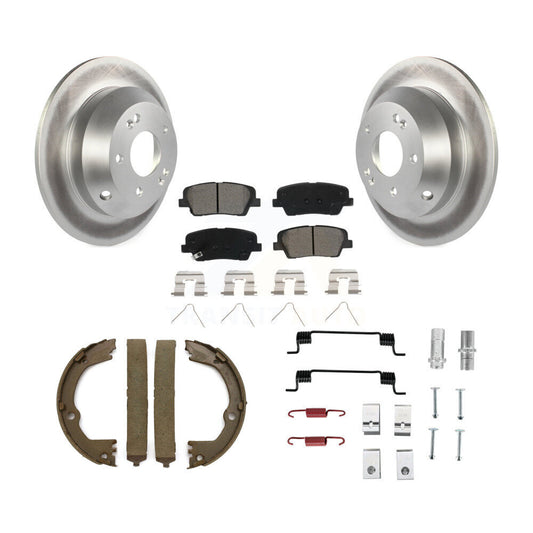 Coated Disc Rotors and Semi-Metallic Brake Pads Kit-KGS-103261 - Kit.bestparts.ca