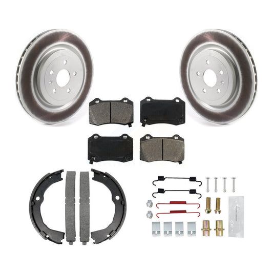 coated disc rotors and semi metallic brake pads-kgs-103263 - Kit.bestparts.ca