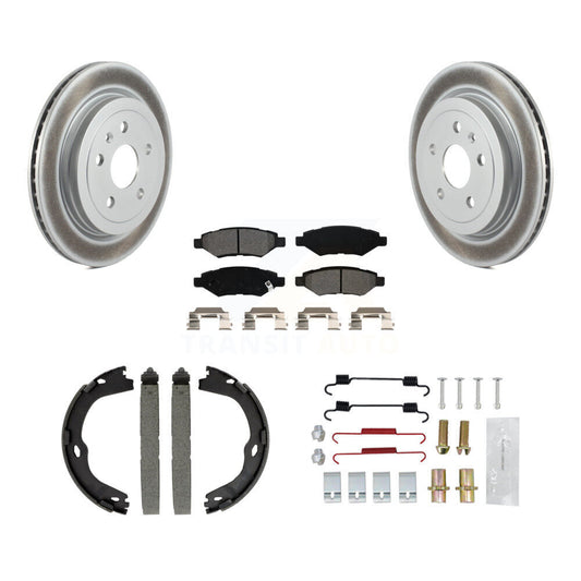 coated disc rotors and semi metallic brake pads-kgs-103264 - Kit.bestparts.ca