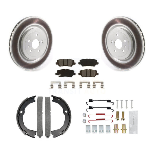 coated disc rotors and semi metallic brake pads-kgs-103266 - Kit.bestparts.ca