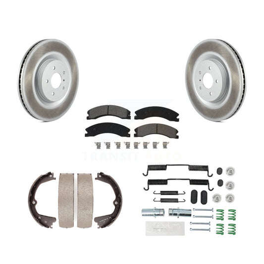 coated disc rotors and semi metallic brake pads-kgs-103267 - Kit.bestparts.ca