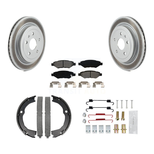 coated disc rotors and semi metallic brake pads-kgs-103273 - Kit.bestparts.ca