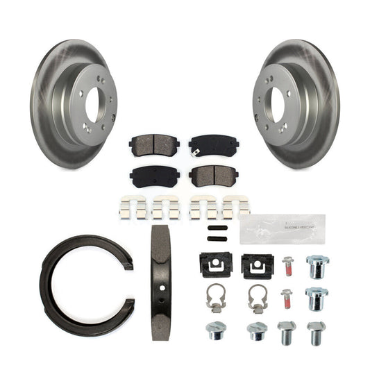 Coated Disc Rotors and Semi-Metallic Brake Pads Kit-KGS-103275 - Kit.bestparts.ca