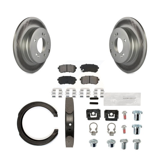 Coated Disc Rotors and Semi-Metallic Brake Pads Kit-KGS-103276 - Kit.bestparts.ca