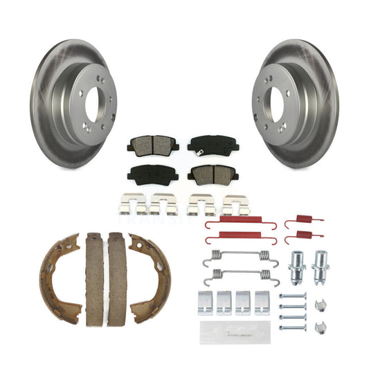 Coated Disc Rotors and Semi-Metallic Brake Pads Kit-KGS-103277 - Kit.bestparts.ca