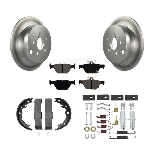 Coated Disc Rotors and Semi-Metallic Brake Pads Kit-KGS-103279 - Kit.bestparts.ca
