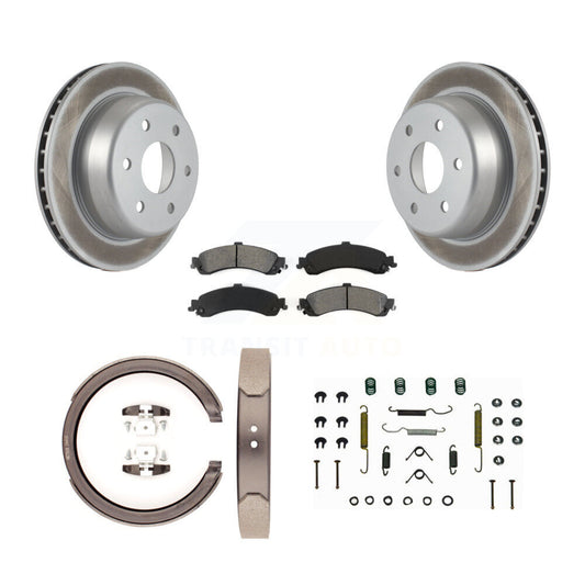 Coated Disc Rotors and Semi-Metallic Brake Pads Kit-KGS-103286 - Kit.bestparts.ca