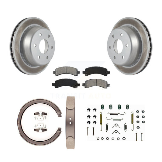 Coated Disc Rotors and Semi-Metallic Brake Pads Kit-KGS-103287 - Kit.bestparts.ca