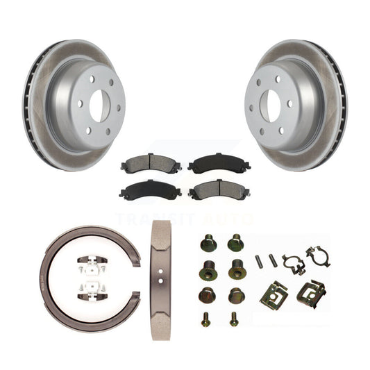 coated disc rotors and semi metallic brake pads-kgs-103289 - Kit.bestparts.ca
