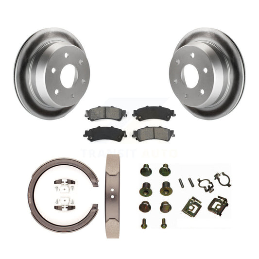 coated disc rotors and semi metallic brake pads-kgs-103290 - Kit.bestparts.ca