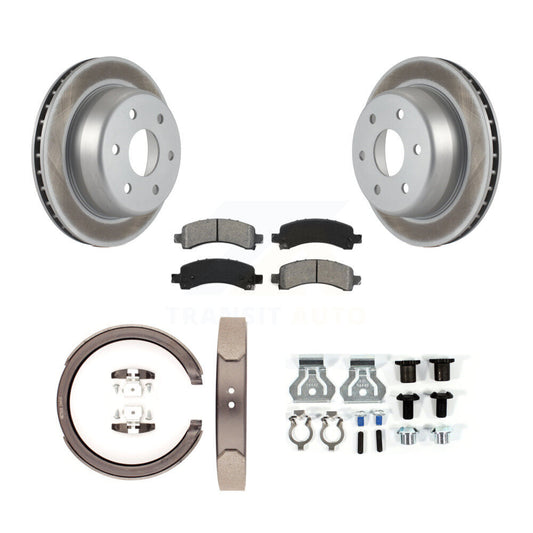 Coated Disc Rotors and Semi-Metallic Brake Pads Kit-KGS-103292 - Kit.bestparts.ca