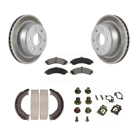 coated disc rotors and semi metallic brake pads-kgs-103293 - Kit.bestparts.ca