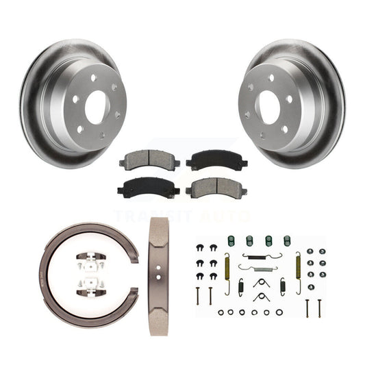 Coated Disc Rotors and Semi-Metallic Brake Pads Kit-KGS-103295 - Kit.bestparts.ca