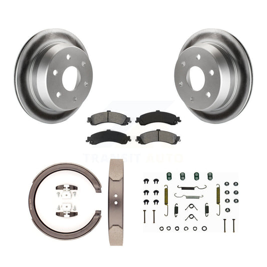 Coated Disc Rotors and Semi-Metallic Brake Pads Kit-KGS-103296 - Kit.bestparts.ca