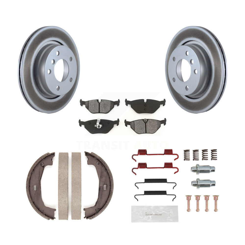 coated disc rotors and semi metallic brake pads-kgs-103303 - Kit.bestparts.ca
