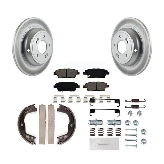 coated disc rotors and semi metallic brake pads-kgs-103304 - Kit.bestparts.ca