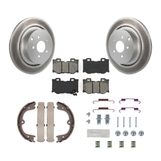 Coated Disc Rotors and Semi-Metallic Brake Pads Kit-KGS-103308 - Kit.bestparts.ca