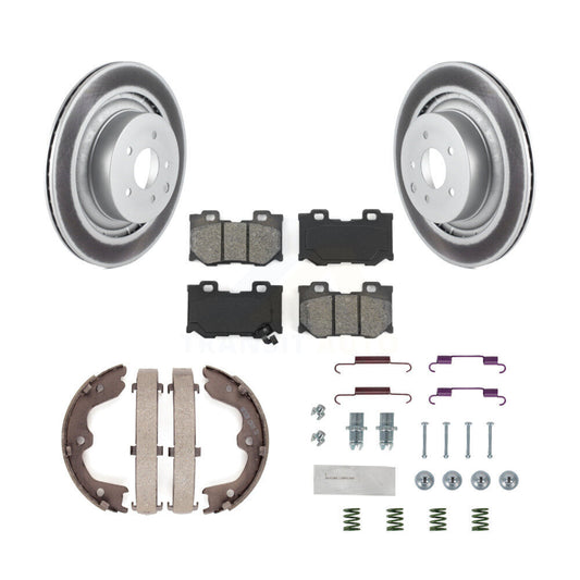 Coated Disc Rotors and Semi-Metallic Brake Pads Kit-KGS-103310 - Kit.bestparts.ca