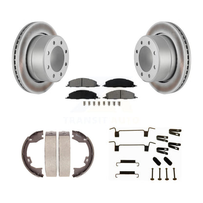 coated disc rotors and semi metallic brake pads-kgs-103318 - Kit.bestparts.ca