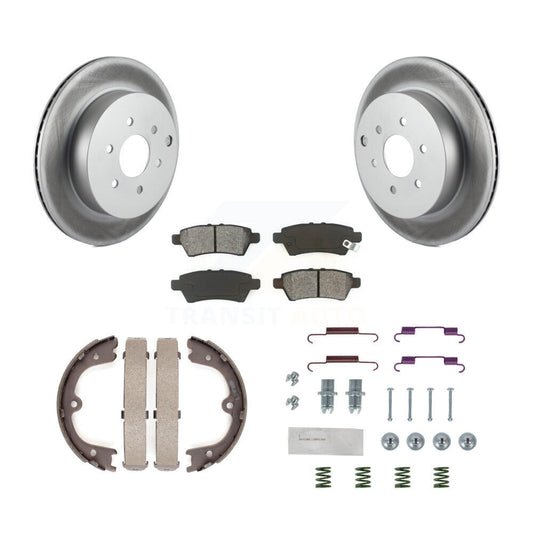 Coated Disc Rotors and Semi-Metallic Brake Pads Kit-KGS-103319 - Kit.bestparts.ca