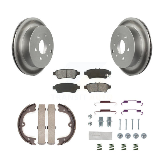 Coated Disc Rotors and Semi-Metallic Brake Pads Kit-KGS-103320 - Kit.bestparts.ca