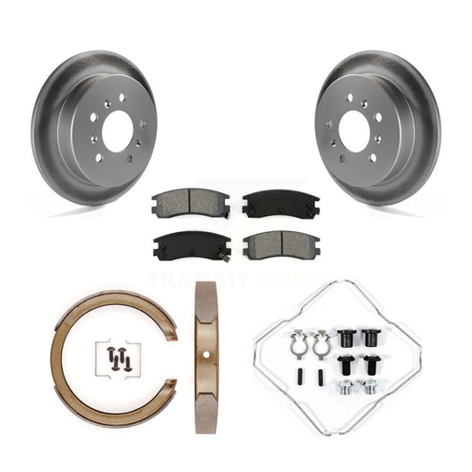 Coated Disc Rotors and Semi-Metallic Brake Pads Kit-KGS-103322 - Kit.bestparts.ca