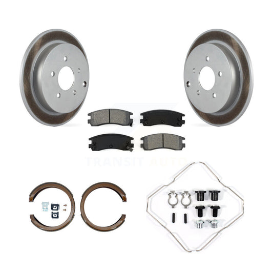 Coated Disc Rotors and Semi-Metallic Brake Pads Kit-KGS-103323 - Kit.bestparts.ca