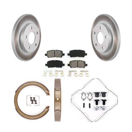 Coated Disc Rotors and Semi-Metallic Brake Pads Kit-KGS-103324 - Kit.bestparts.ca