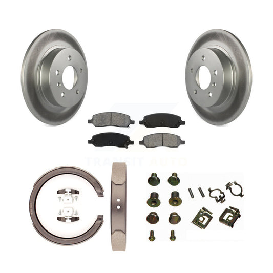 coated disc rotors and semi metallic brake pads-kgs-103330 - Kit.bestparts.ca
