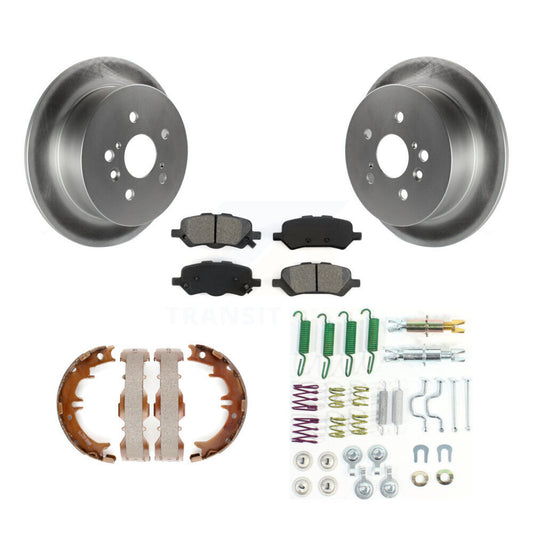 Coated Disc Rotors and Semi-Metallic Brake Pads Kit-KGS-103332 - Kit.bestparts.ca