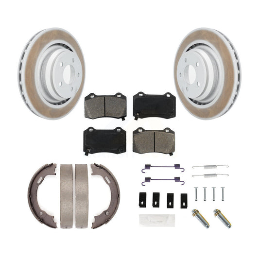 Coated Disc Rotors and Semi-Metallic Brake Pads Kit-KGS-103336 - Kit.bestparts.ca