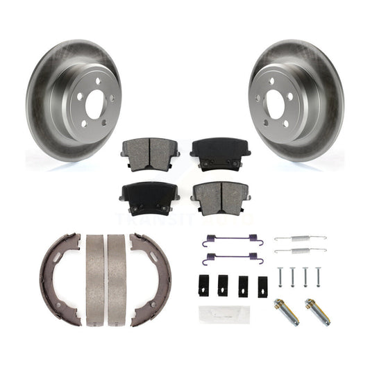 Coated Disc Rotors and Semi-Metallic Brake Pads Kit-KGS-103338 - Kit.bestparts.ca