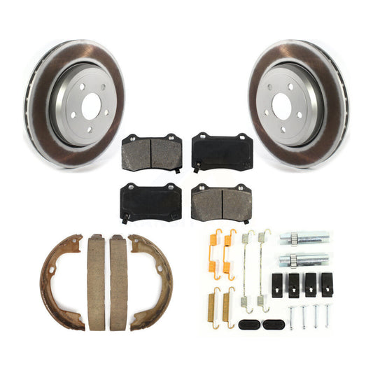Coated Disc Rotors and Semi-Metallic Brake Pads Kit-KGS-103341 - Kit.bestparts.ca