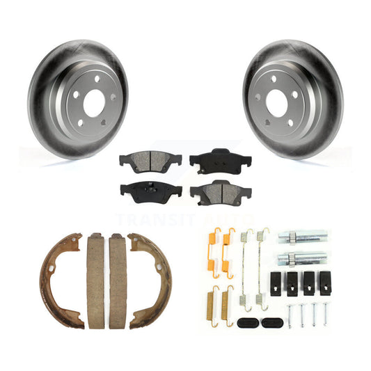 Coated Disc Rotors and Semi-Metallic Brake Pads Kit-KGS-103343 - Kit.bestparts.ca