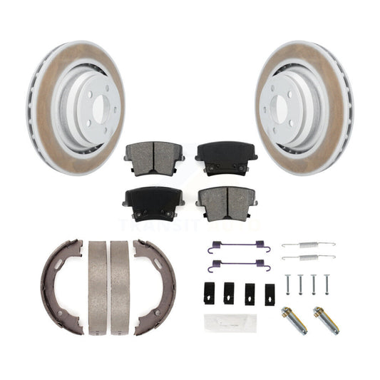 Coated Disc Rotors and Semi-Metallic Brake Pads Kit-KGS-103346 - Kit.bestparts.ca