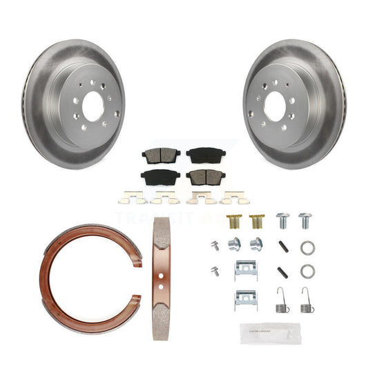 Coated Disc Rotors and Semi-Metallic Brake Pads Kit-KGS-103351 - Kit.bestparts.ca