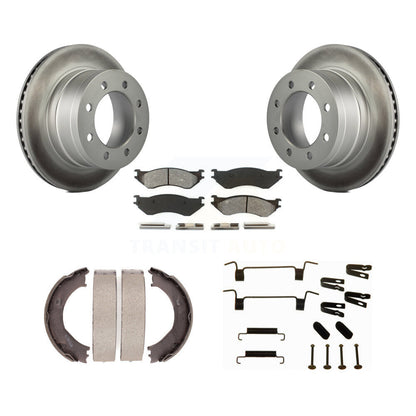 coated disc rotors and semi metallic brake pads-kgs-103354 - Kit.bestparts.ca