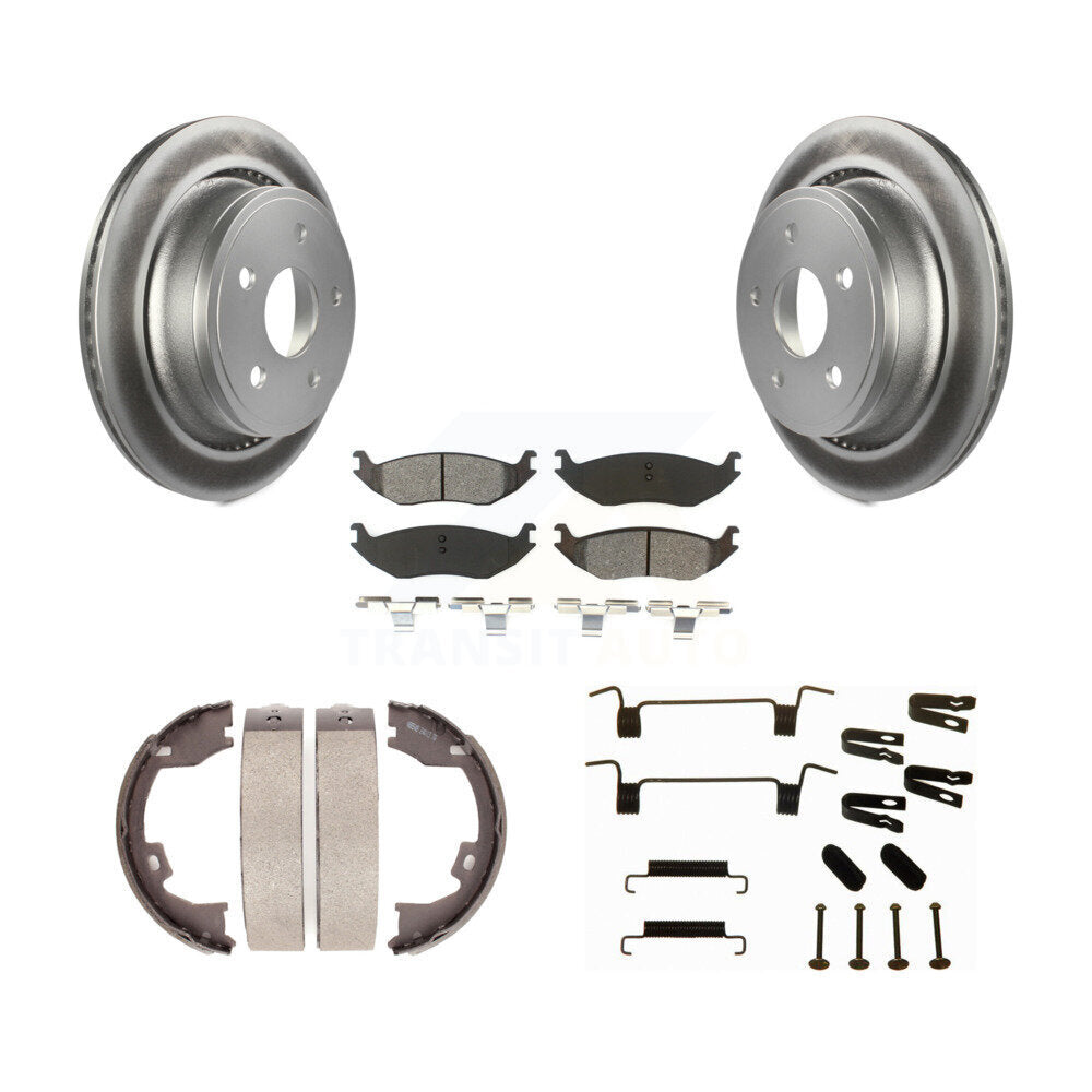 coated disc rotors and semi metallic brake pads-kgs-103358 - Kit.bestparts.ca Kit.bestparts.ca