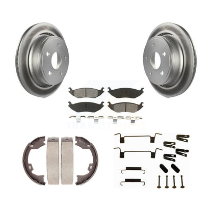 coated disc rotors and semi metallic brake pads-kgs-103358 - Kit.bestparts.ca
