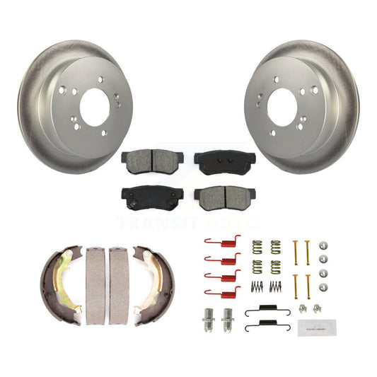 Coated Disc Rotors and Semi-Metallic Brake Pads Kit-KGS-103363 - Kit.bestparts.ca