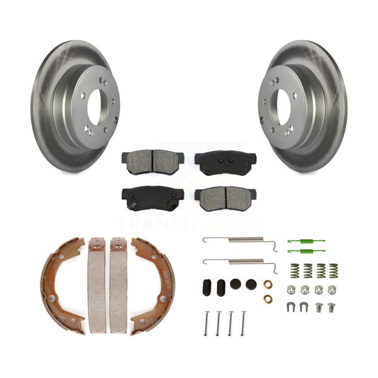 Coated Disc Rotors and Semi-Metallic Brake Pads Kit-KGS-103365 - Kit.bestparts.ca