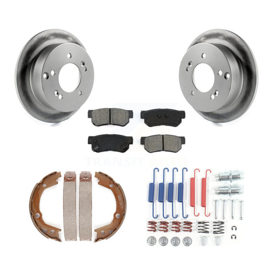 Coated Disc Rotors and Semi-Metallic Brake Pads Kit-KGS-103366 - Kit.bestparts.ca
