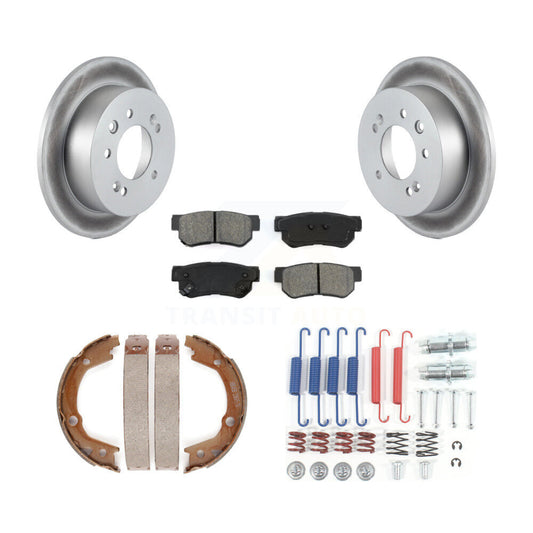 Coated Disc Rotors and Semi-Metallic Brake Pads Kit-KGS-103367 - Kit.bestparts.ca
