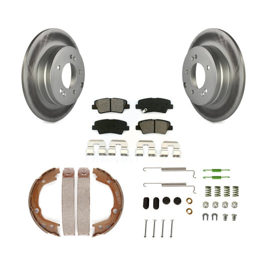Coated Disc Rotors and Semi-Metallic Brake Pads Kit-KGS-103368 - Kit.bestparts.ca